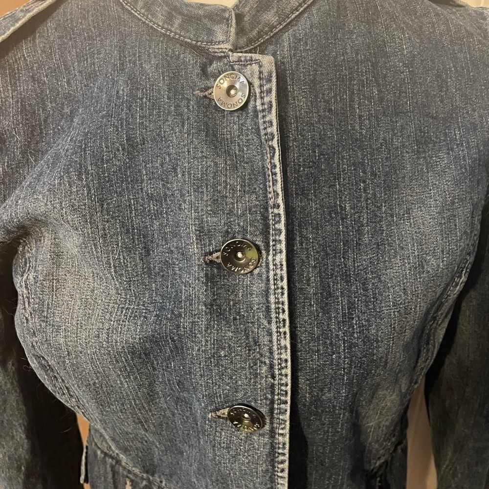 Sonoma life style Denim Button up NWOt